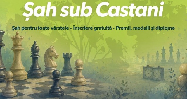 REPUBLICA DE SUB CASTANI. Turneu de șah, în weekend, pe Bd. Independenței