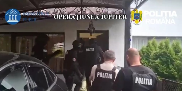 VIDEO 🎦 Operațiunea „Jupiter”, ziua 5: Vineri dimineață sunt în derulare zeci de acțiuni operative și 56 de percheziții. 18 persoane vor fi duse la audieri
