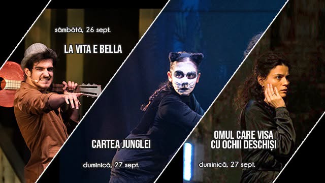 Spectacolele Teatrului „Toma Caragiu”, în perioada 21 – 27 septembrie
