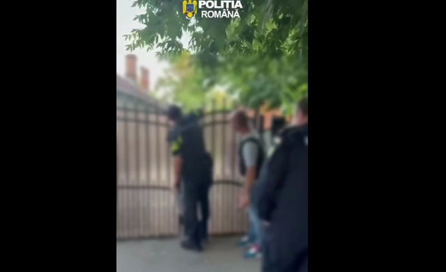 VIDEO 🎦 Suspect de înșelăciune săltat de mascați, joi dimineață. Ancheta este derulată de polițiștii din Drajna 