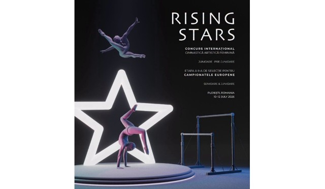 Gimnastica internațională, din nou la Ploiești. Competiția „Rising Stars” are loc în weekend, la Sala Sporturilor