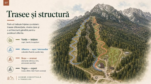Bușteniul ar putea avea un Bike Park în zona Kalinderu. Cum răspunde administrația locală criticilor la adresa proiectului