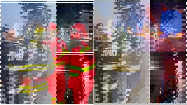 Accident grav între un microbuz și un autocar. O persoană a murit pe loc. A fost activat PLANUL ROȘU de intervenție