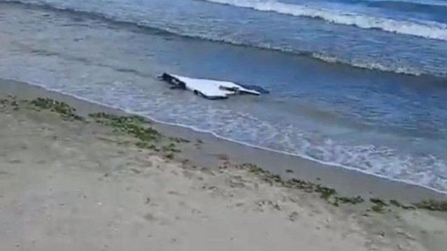 Fragment de dronă, fără explozibil, găsit pe plaja Modern
