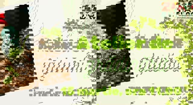 Program de weekend. ZOO Bucov organizează atelier de grădinărit pentru copii