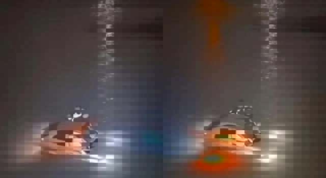 Mașină înghițită de apele Jiului. Șoferița salvată la limită din râul înghețat