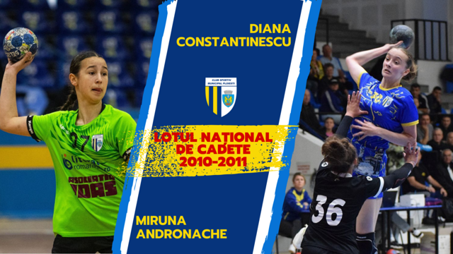 Convocare sub tricolor. Miruna Andronache și Diana Constantinescu merg la Jocurile Mediteraneene