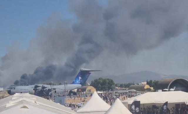 VIDEO 🎦 Accident cumplit în Grecia. Doi piloți au murit după ce avionul lor s-a prăbușit în timpul unui show, lângă Atena
