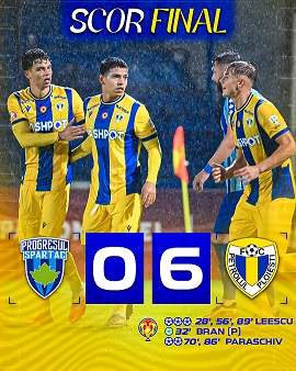 Un set în Cupă. Petrolul a trecut cu 6-0 de Progresul Spartac