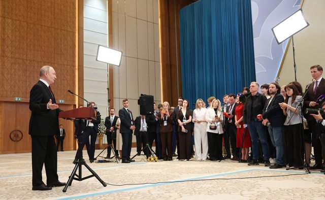 Dronă căzută la Galați. Vladimir Putin: „Cine anume în România afirmă că este o dronă rusească? Mulți înseamnă nimeni”