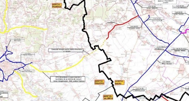Extindere a rețelei de gaze, în localitățile din estul județului Prahova. De proiect ar urma să beneficieze și locuitori din Buzău