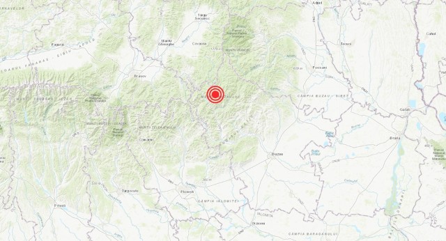 Cutremur de 4,3 grade marți seară, în zona seismică Vrancea