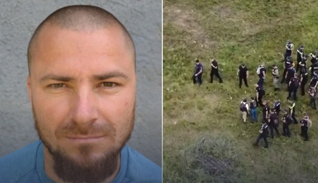 Emil Gânj, bărbatul care și-a ucis și incendiat iubita, este căutat într-un sat din Mureș. Un localnic susține că l-a văzut