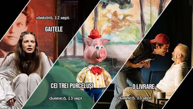 Spectacolele Teatrului „Toma Caragiu”, în perioada 7 – 13 septembrie