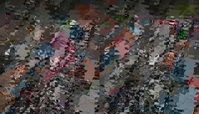 Turda. 21 de locuințe distruse de un incendiu devastator