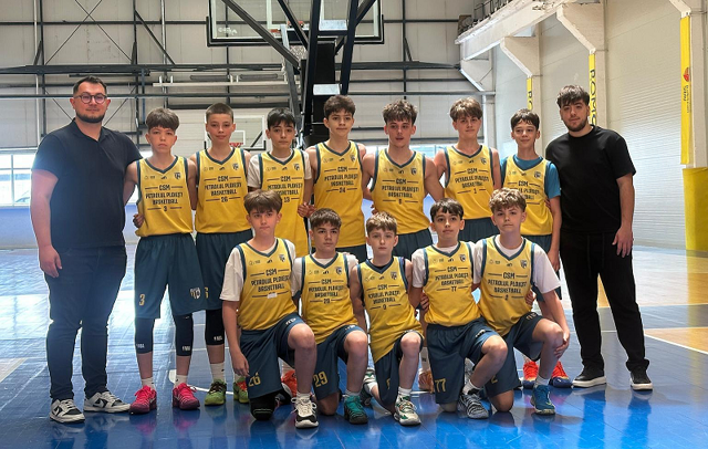 Asalt la primul loc. CSM BBA Petrolul U13 merge la turneul final