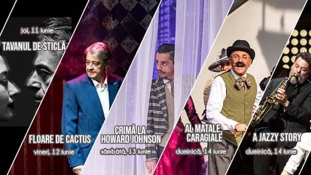 Spectacolele Teatrului „Toma Caragiu”, în săptămâna 8 – 14 iunie