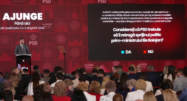 PSD a decis, cu 97,7% din voturi, să-i retragă sprijinul politic lui Ilie Bolojan. Grindeanu: „Trebuie să plece acasă, nu mai mai este loc de altceva”