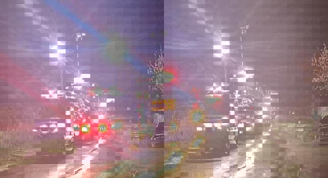 Circulația pe DN1D a fost reluată la Ciorani, duminică dimineață, la aproape 12 ore de la răsturnarea unei cisterne cu GPL