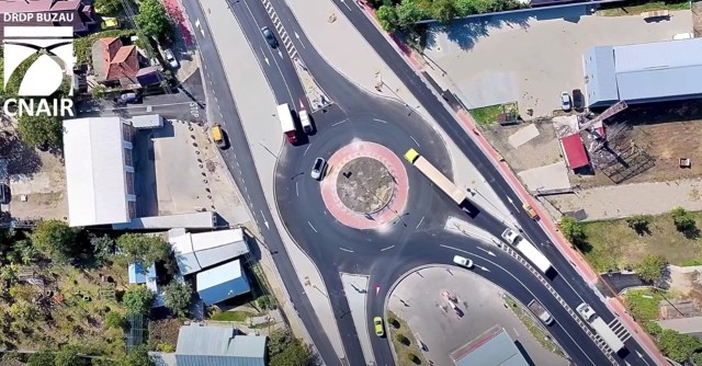 VIDEO 🎦 Au fost finalizate lucrările pe DN2, la sensul giratoriu de la Spătaru