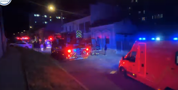 VIDEO 🎦 Incendiu puternic într-un cămin studențesc din Cluj-Napoca