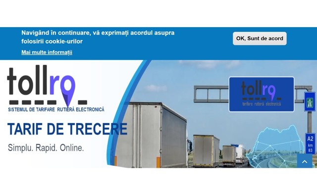 CNAIR reclamă un incident tehnic în platforma TollRo, la doar câteva ore de la punerea în funcțiune a noului sistem de plată