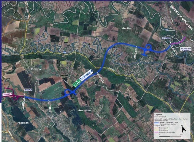 SAFE. A fost semnat contractul pentru tronsonul 4 din Autostrada A8 și podul peste Prut, de la Ungheni