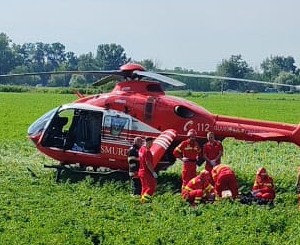 FOTO 📸 Patru persoane rănite într-un accident rutier, pe DN2