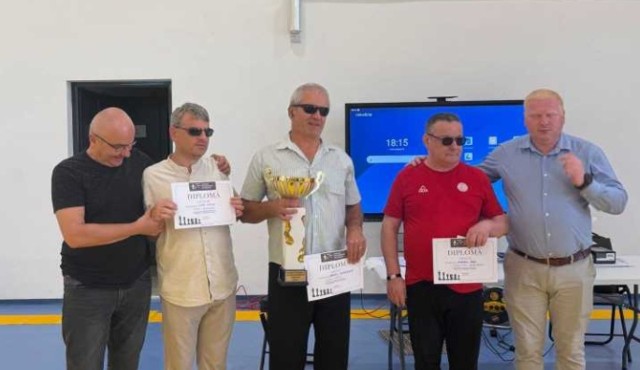 Cupa Campionatului Național de Șah pentru Nevăzători - câștigată de un buzoian, pentru al doilea an consecutiv
