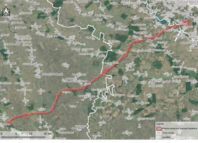 Aviz favorabil pentru o nouă autostradă în sudul României. Șoseaua va pleca din București și va traversa trei județe