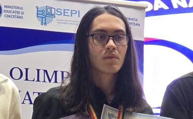 Ștefan Savu (CNILC Ploiești), singurul licean din Prahova în lotul național lărgit pentru concursurile de matematică
