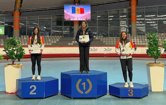 Alunecare către bronz. Locul trei pentru patinatoarea Lorena Stănică