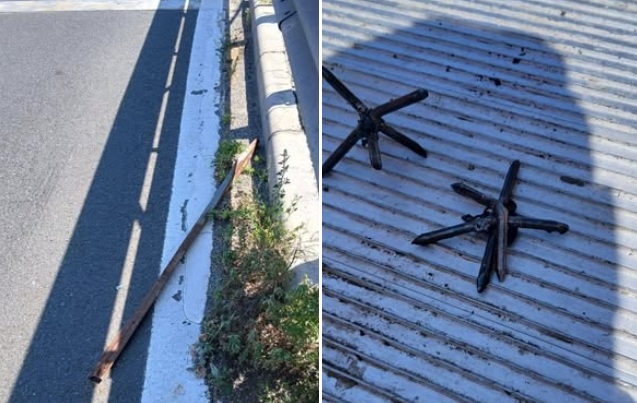 DRPD Constanța. Obiecte metalice pe Autostrada A2 care pot provoca explozia anvelopelor