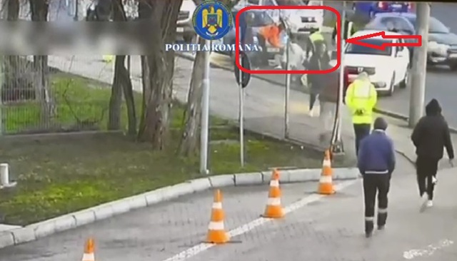 VIDEO 📹 Bătaie marți dimineață, la ieșirea din Ploiești, între un șofer de Bolt și doi clienți minori
