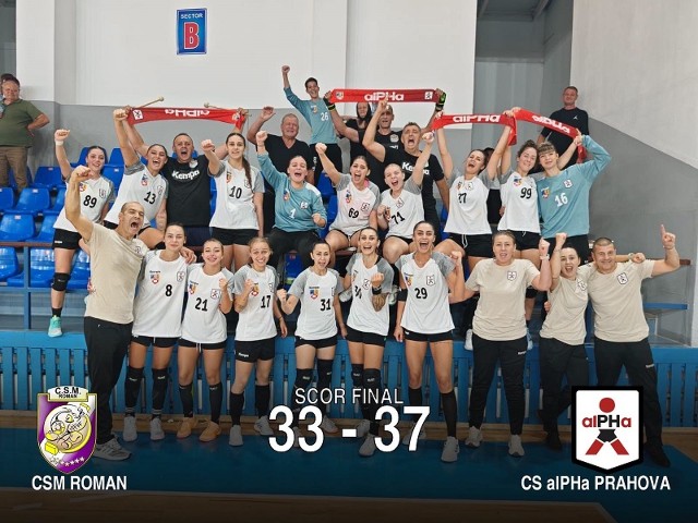 Victorie în Moldova. CSM Roman -CS AlPHa Prahova 33-37
