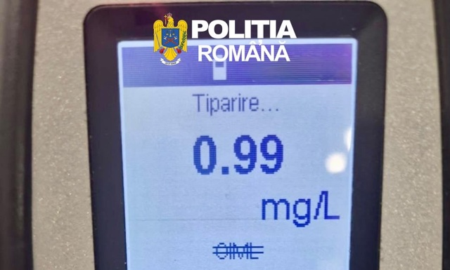 Beat și fără permis un dâmbovițean s-a ales cu dosar penal după ce a fost oprit de polițiști pentru un control de rutină