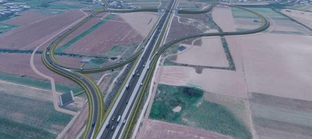 Trei noduri rutiere vor fi construite pe A1 București - Pitești, A2 București - Constanța și A3 București - Ploiești