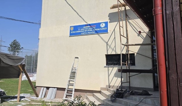 FOTO 📸 Pregătiri pentru noul an școlar, la Florești