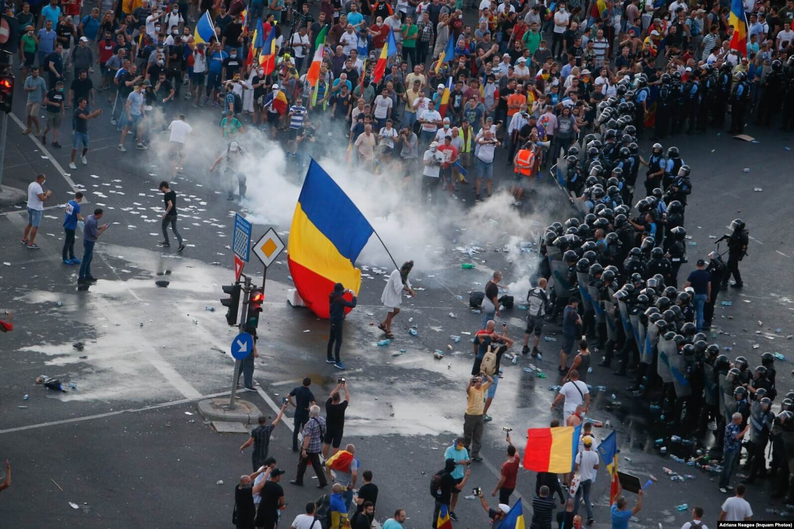 Dosarul 10 August. Foști șefi ai jandarmeriei, achitați în instanță