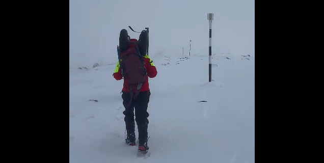 VIDEO 🎦  Intervenție în derulare la Vârful Omu