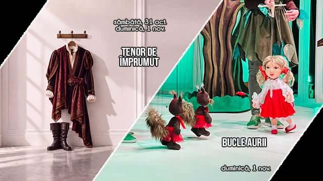Spectacolele Teatrului „Toma Caragiu”, în perioada 26 octombrie – 1 noiembrie
