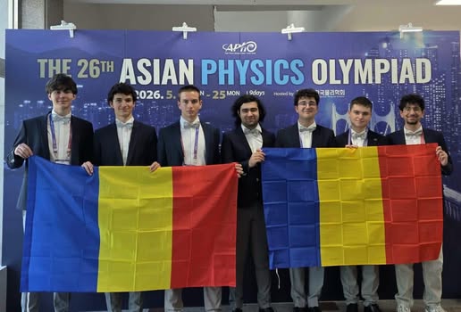 Medalii de argint și bronz la Olimpiada Asiatică de Fizică din Coreea de Sud pentru elevii români