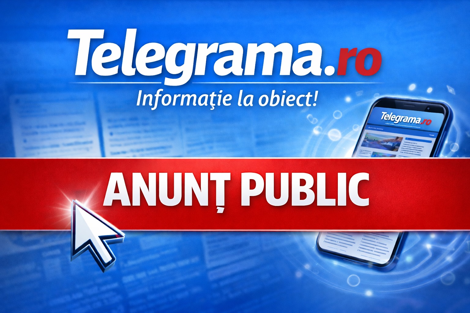 Poza produs Publicare anunt in ziar conform comanda. CPV: 79341000-6 - Servicii de publicitate