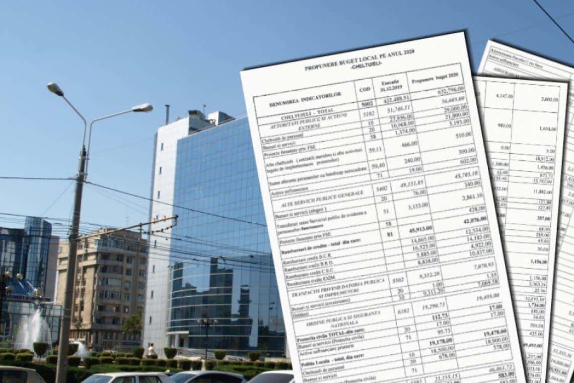 BUGET 2020 | Primăria Ploieşti începe şi acest an cu fonduri insuficiente pentru asfaltări, reparaţii în şcoli şi salubritate