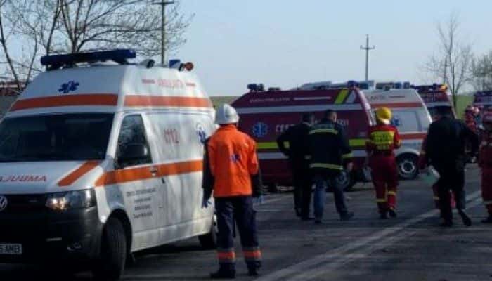 Accident cu descarcerare pe DN 1, la Comarnic. Șoferul unui taxi a murit