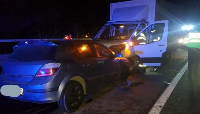 Accident grav pe DN 1, în zona Sinaia. Șoferul vinovat avea alcoolemie de peste 1,00 mg/l