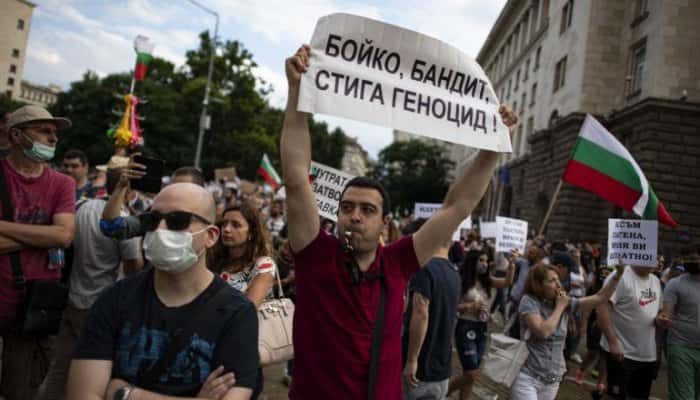 18.000 de oameni în stradă în Bulgaria, în a opta zi de proteste antiguvernamentale