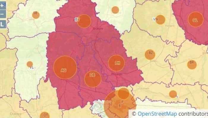 CORONAVIRUS | Prahova se află, marți, în topul județelor cu cele mai multe cazuri confirmat în 24 de ore. Focar nou la o societate din Ploiești