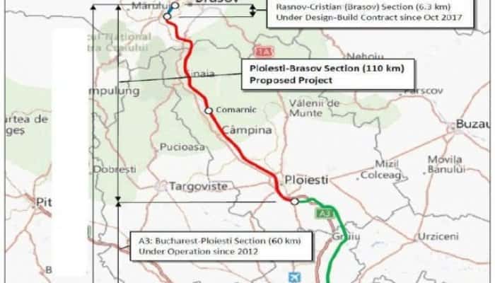 Lucrările pentru Comarnic - Brașov nu pot începe mai devreme de trei ani