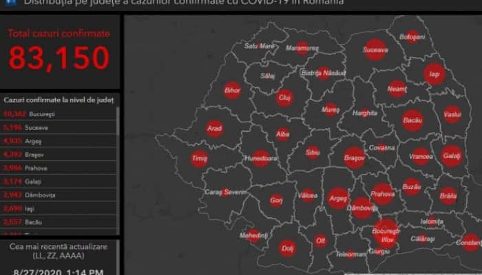 Restaurantele, cinematografele și sălile de spectacole se redeschid în județele cu mai puțin de 1,5 cazuri/1.000 de locuitori, în ultimele 14 zile